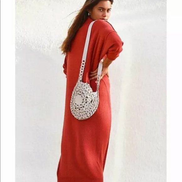 NWOT Free People La Boheme Sweater Dress Z243-5 - Picture 3 of 3